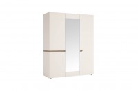 Шкаф 3 створчатый с зеркалом "ЛИНАТЭ" LINATE 3D/TYP 22 - МИЛЫЙ  ДОМ - интернет магазин мебели.