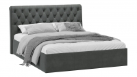 Кровать мягкая «Скарлет» с подъемным механизмом 160*200 (Графит) - МИЛЫЙ  ДОМ - интернет магазин мебели.