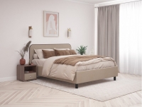 Кровать мягкая "Альба" с подъемным механизмом 120*200(велюр, рогожка, экокожа) - МИЛЫЙ  ДОМ - интернет магазин мебели.