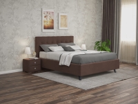 Кровать мягкая  "Эмили"  с подъемным механизмом 120*200 (велюр, рогожка, экокожа)спальни - МИЛЫЙ  ДОМ - интернет магазин мебели.