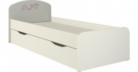 Кровать с выдвижным ящиком "Тэдди Сакура" КР-3Д0 - МИЛЫЙ  ДОМ - интернет магазин мебели.